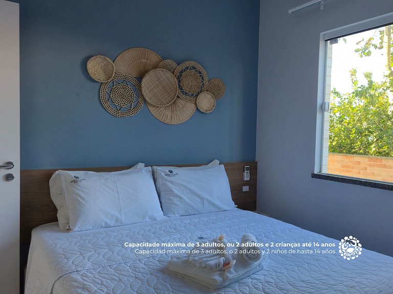 Apartamento frente ao mar em Mariscal - APTO 106